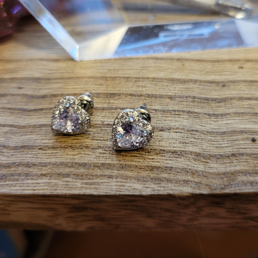 Heart earrings